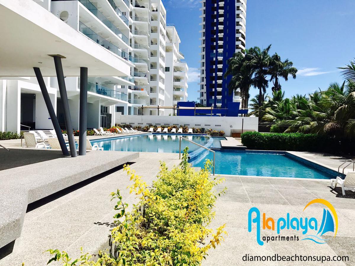 Resort Playa Azul Departamentos Frente Al Mar Tonsupa Exterior foto